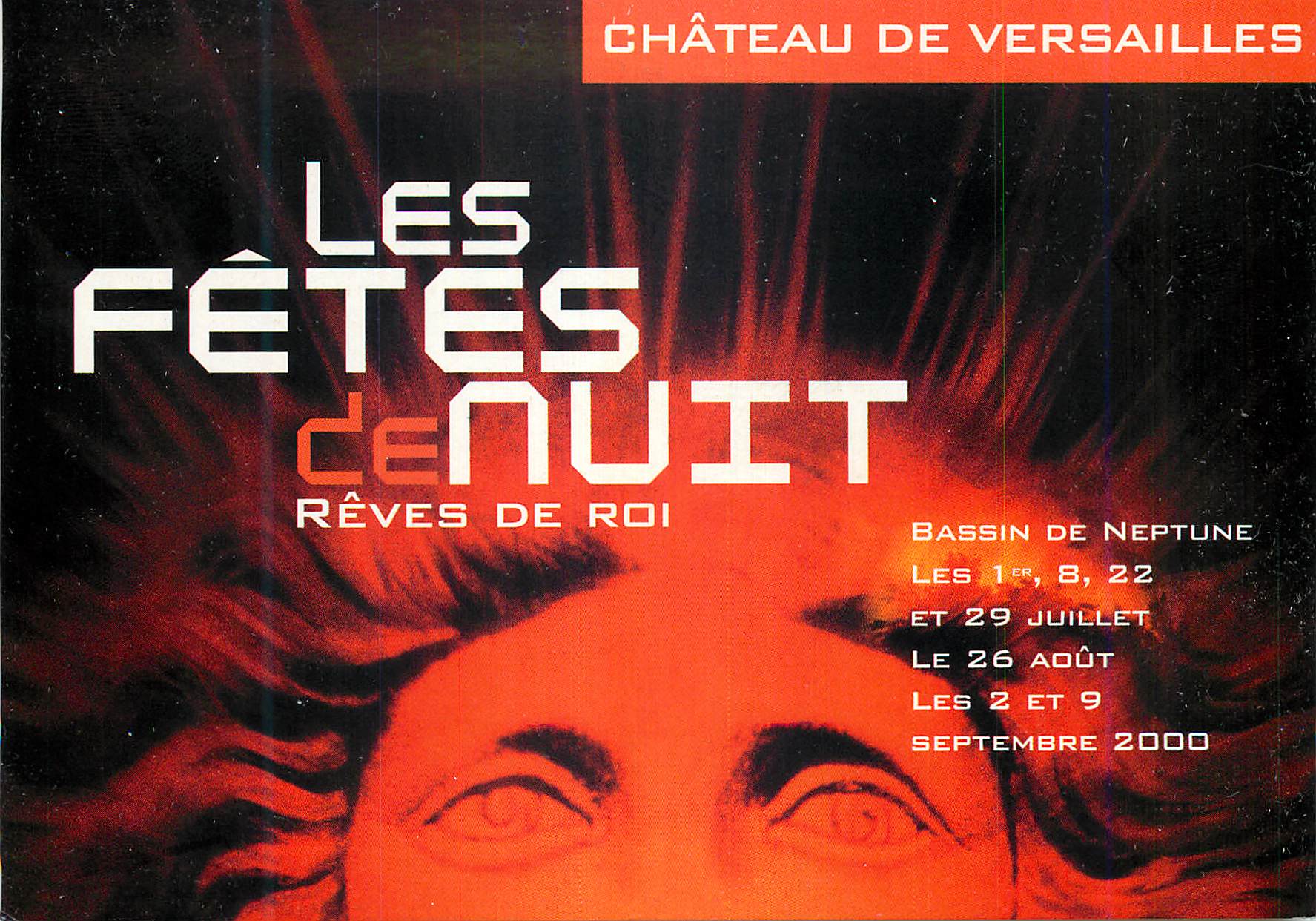 CPM Chateau de Versailles Les fetes de nuit Reves de Roi Bassin de Neptune